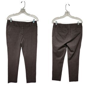 Ann Taylor Loft Julie Skinny Dotted Multicolor Brown Pants Size 4